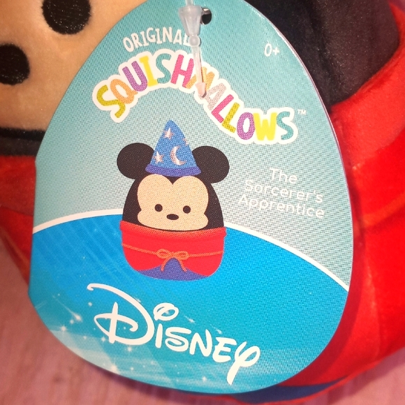 MICKEY 🧙♀️Disney The Scorcerers Apprentice Original Squishmallow☆ 》NWT《☆ - Picture 5 of 8